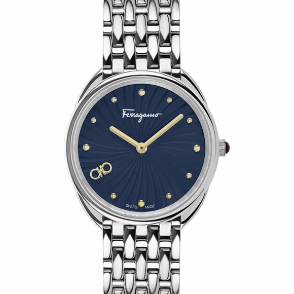 Salvatore Ferragamo Steel Ladies Watch w/ Box main image 4
